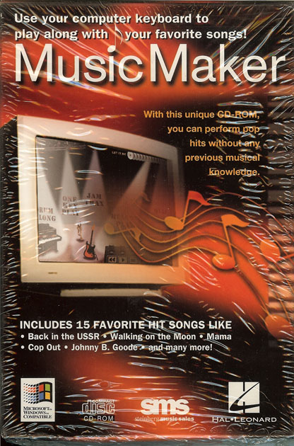 Hal Leonard Music Maker Windows CD ROM